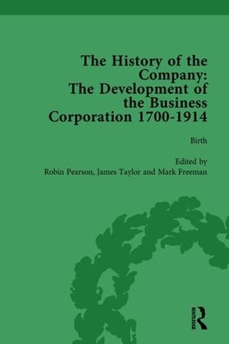 Paper book «The History of the Company, Part II vol 5: Development of the Business Corporation, 1700-1914», author Robin Pearson - фото №1