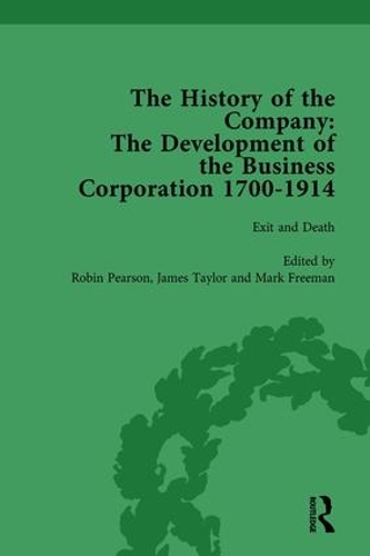 Paper book «The History of the Company, Part II vol 8: Development of the Business Corporation, 1700-1914», author Robin Pearson - фото №1