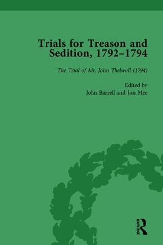 Бумажная книга «Trials for Treason and Sedition, 1792-1794, Part II vol 8» - фото №1