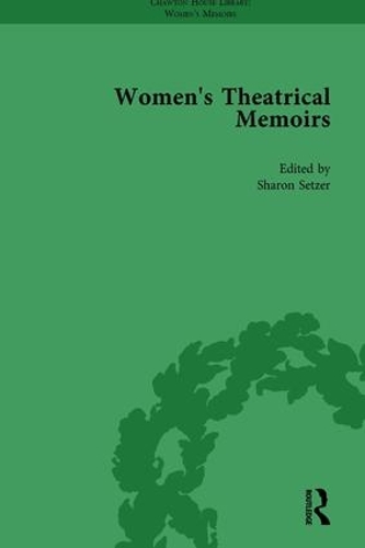 Паперова книга «Women's Theatrical Memoirs, Part I Vol 3», авторів Шерон М. Сетцер, Сью Макферсон - фото №1