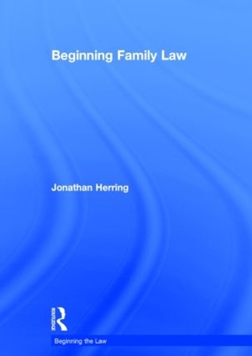 Бумажная книга «Beginning Family Law», автор Джонатан Херринг - фото №1