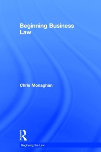 Паперова книга «Beginning Business Law», автор Кріс Монаган - фото №1