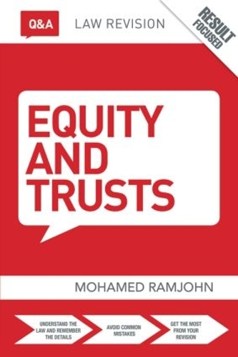 Паперова книга «Q&A Equity & Trusts», автор Мохамед Рамджон - фото №1