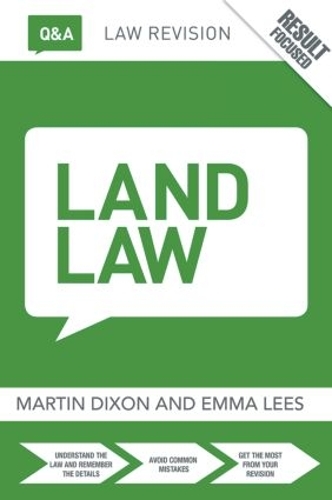 Паперова книга «Q&A Land Law» - фото №1