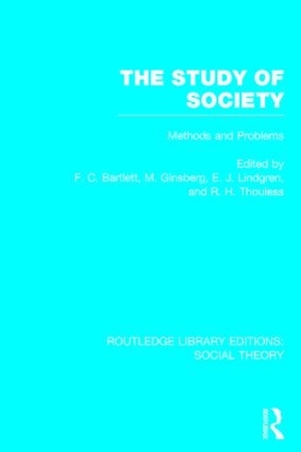 [object Object] «The Study of Society (RLE Social Theory): Methods and Problems» - фото №1