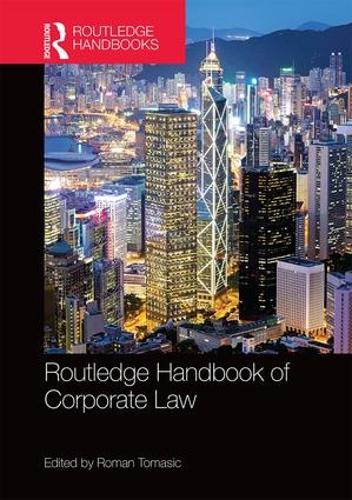 Бумажная книга «Routledge Handbook of Corporate Law» - фото №1