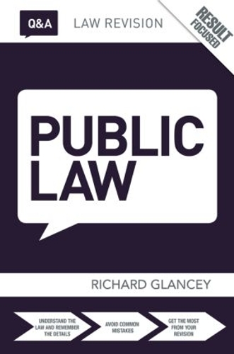 Паперова книга «Q&A Public Law», автор Річард Глансі - фото №1