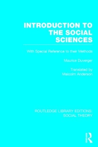 Бумажная книга «Introduction to the Social Sciences (RLE Social Theory)», автор Морис Дюверже - фото №1