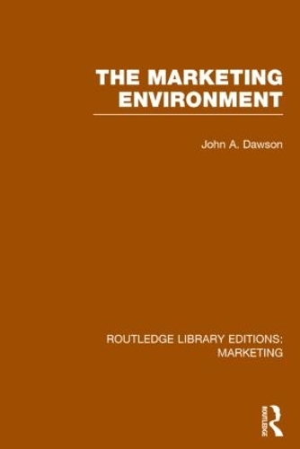 Паперова книга «The Marketing Environment (RLE Marketing)», автор Джон Доусон - фото №1