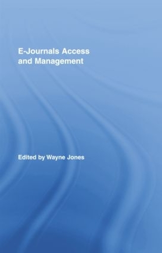 Бумажная книга «E-Journals Access and Management» - фото №1