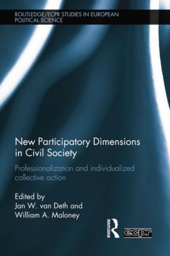 Паперова книга «New Participatory Dimensions in Civil Society: Professionalization and Individualized Collective Action» - фото №1