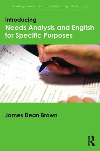 [object Object] «Introducing Needs Analysis and English for Specific Purposes», автор Джеймс Дін Браун - фото №1
