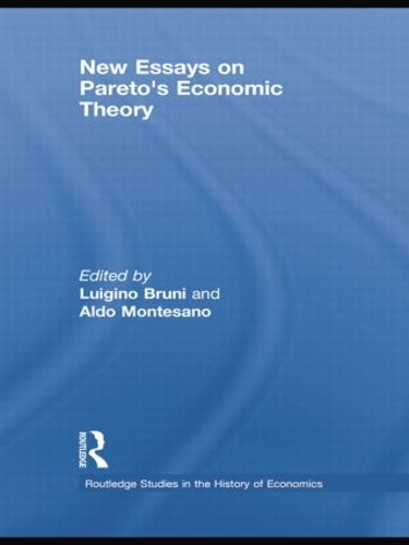Бумажная книга «New Essays on Pareto's Economic Theory» - фото №1