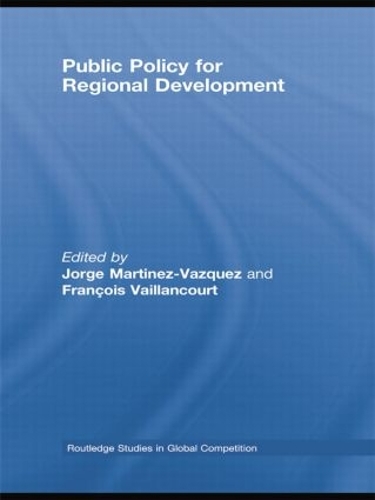 Бумажная книга «Public Policy for Regional Development» - фото №1