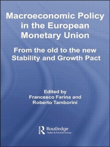Бумажная книга «Macroeconomic Policy in the European Monetary Union: From the Old to the New Stability and Growth Pact» - фото №1