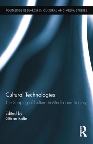 Бумажная книга «Cultural Technologies: The Shaping of Culture in Media and Society» - фото №1