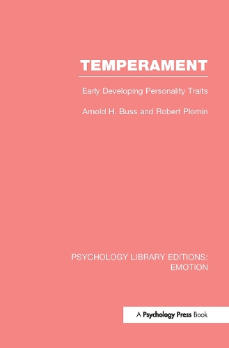Паперова книга «Temperament (PLE: Emotion): Early Developing Personality Traits», автор Арнольд Х. Бусс - фото №1
