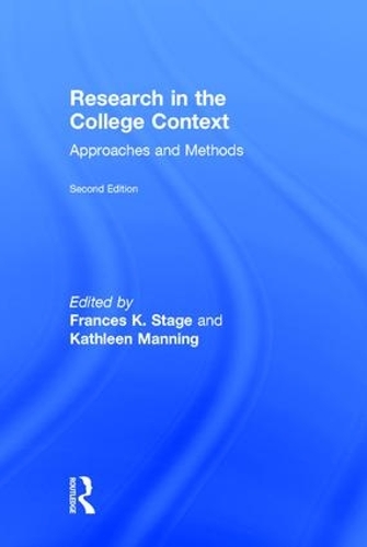 Паперова книга «Research in the College Context: Approaches and Methods» - фото №1