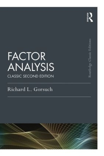 [object Object] «Factor  Analysis: Classic Edition», автор Річард Л. Горсуч - фото №1