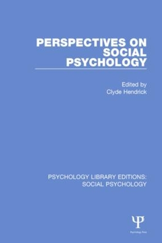 Паперова книга «Perspectives on Social Psychology» - фото №1