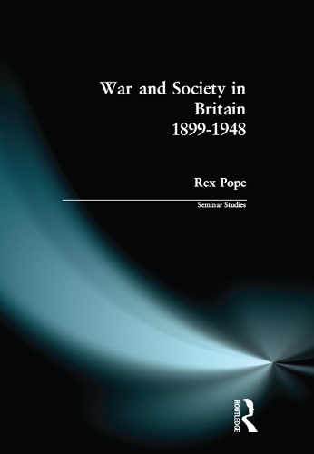 Паперова книга «War and Society in Britain 1899-1948», автор Рекс Поуп - фото №1