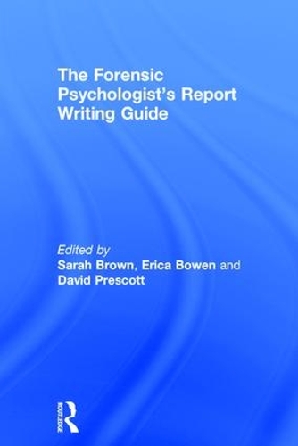 Бумажная книга «The Forensic Psychologist's Report Writing Guide» - фото №1