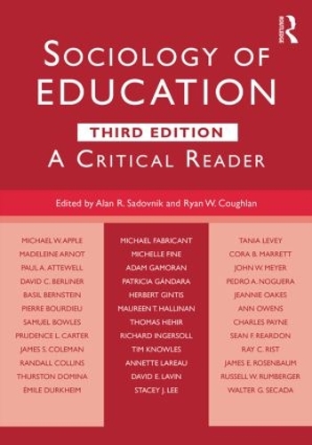 Бумажная книга «Sociology of Education: A Critical Reader» - фото №1
