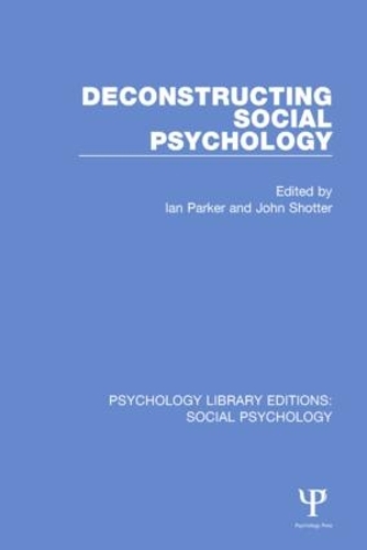 Паперова книга «Deconstructing Social Psychology» - фото №1