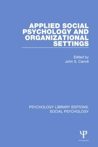 Паперова книга «Applied Social Psychology and Organizational Settings» - фото №1