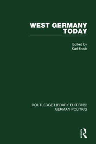 Бумажная книга «West Germany Today (RLE: German Politics)» - фото №1