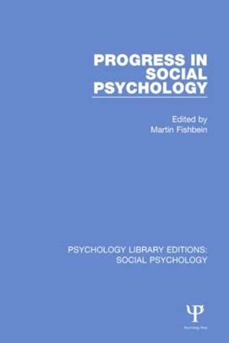 Бумажная книга «Progress in Social Psychology: Volume 1» - фото №1