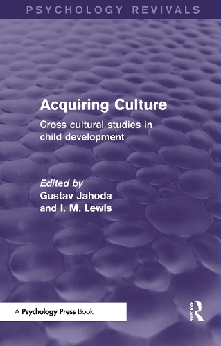 Бумажная книга «Acquiring Culture (Psychology Revivals): Cross Cultural Studies in Child Development» - фото №1