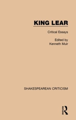 Паперова книга «King Lear: Critical Essays» - фото №1
