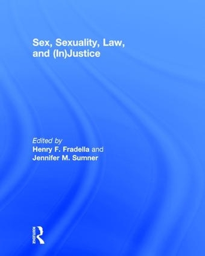 Бумажная книга «Sex, Sexuality, Law, and (In)justice» - фото №1