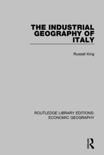 Бумажная книга «The Industrial Geography of Italy» - фото №1