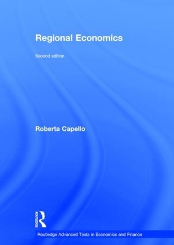 Бумажная книга «Regional Economics», автор Роберта Капелло - фото №1