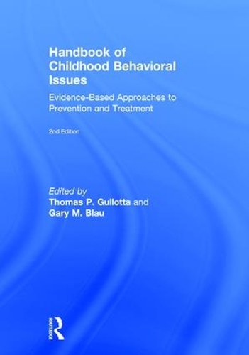 Бумажная книга «Handbook of Childhood Behavioral Issues: Evidence-Based Approaches to Prevention and Treatment» - фото №1