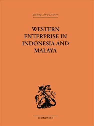 Бумажная книга «Western Enterprise in Indonesia and Malaysia», авторов Донниторн, Г. К. Аллен - фото №1