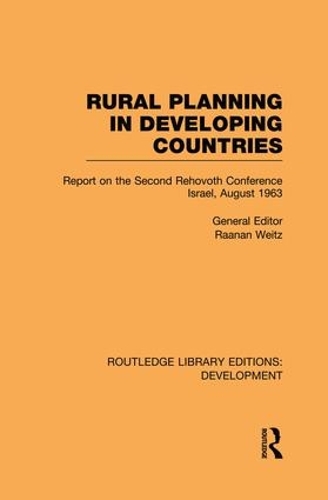 Паперова книга «Rural Planning in Developing Countries: Report on the Second Rehovoth Conference Israel, August 1963» - фото №1