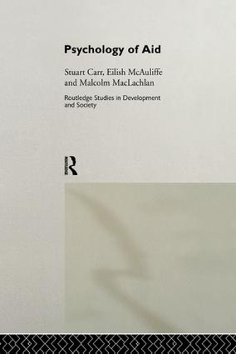 Бумажная книга «Psychology of Aid», авторов Эйлиш МакОлифф, Мак Маклахлан, Стюарт Карр - фото №1