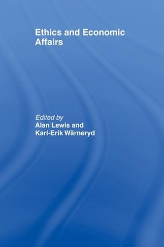 Бумажная книга «Ethics and Economic Affairs» - фото №1
