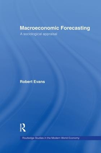 Паперова книга «Macroeconomic Forecasting: A Sociological Appraisal», автор Роберт Еванс - фото №1
