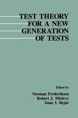 Бумажная книга «Test Theory for A New Generation of Tests» - фото №1