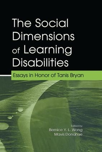 Паперова книга «The Social Dimensions of Learning Disabilities: Essays in Honor of Tanis Bryan» - фото №1