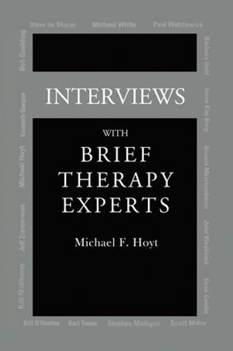 Паперова книга «Interviews With Brief Therapy Experts», автор Майкл Ф. Хойт - фото №1