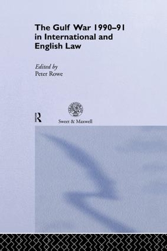 Бумажная книга «The Gulf War 1990-91 in International and English Law» - фото №1