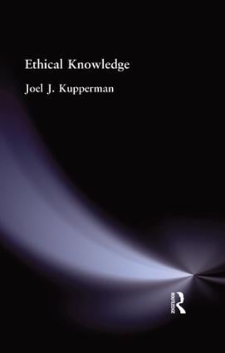 Бумажная книга «Ethical Knowledge», автор Джоэл Дж. Купперман - фото №1