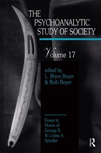 Бумажная книга «The Psychoanalytic Study of Society, V. 17: Essays in Honor of George D. and Louise A. Spindler» - фото №1