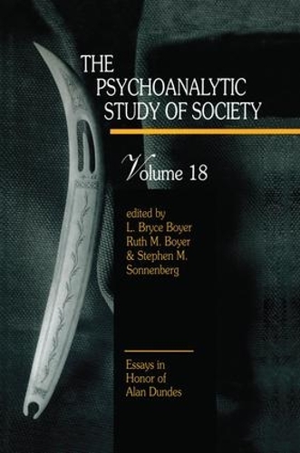 Бумажная книга «The Psychoanalytic Study of Society, V. 18: Essays in Honor of Alan Dundes» - фото №1