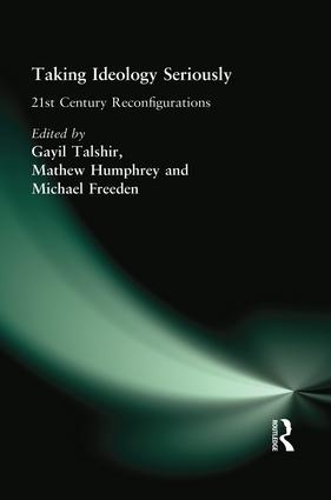 Бумажная книга «Taking Ideology Seriously: 21st Century Reconfigurations» - фото №1